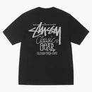 Stussy Classic Gear Pig. Dyed Tee Black