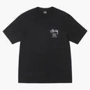 Stussy Classic Gear Pigment Dyed Tee Black