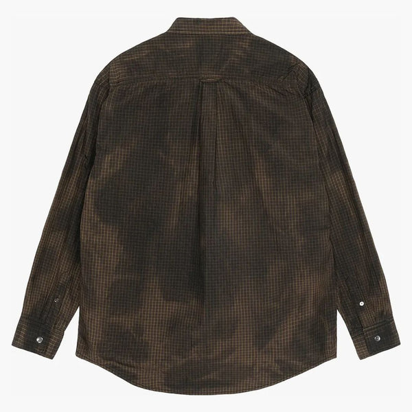 Stussy Classic Ls Shirt Sprayed Tan