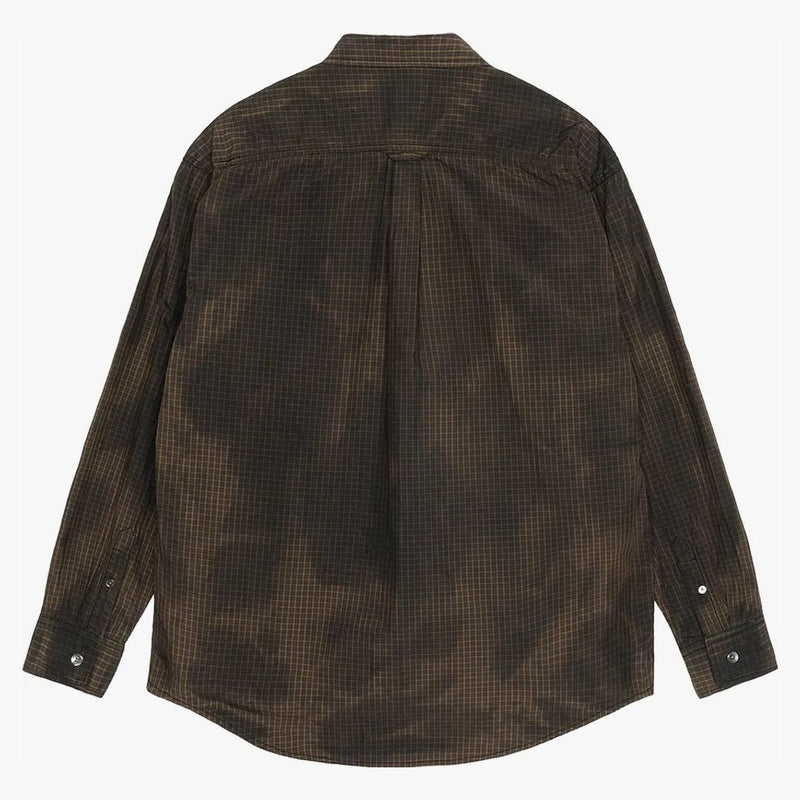 Stussy Classic Ls Shirt Sprayed Tan