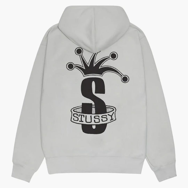 Stussy Crown Band Zip Hoodie Fog