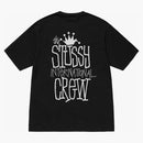 Stussy Crown International Pigment Dyed Tee Black