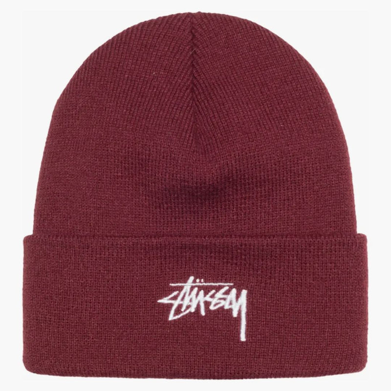 Stussy Cuff Stock Beanie Syrah