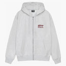 Stussy Dna Zip Hoodie Ash Heather