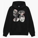 Stussy David Carson Vespa Hoodie Black