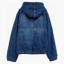 Stussy Denim Sherpa Work Jacket Dark Navy