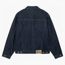 Stussy Denim Trucker Jacket Rinsed Indigo