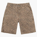Stussy Denim Work Short Leopard