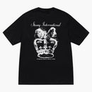 Stussy Dog Crown Tee Black