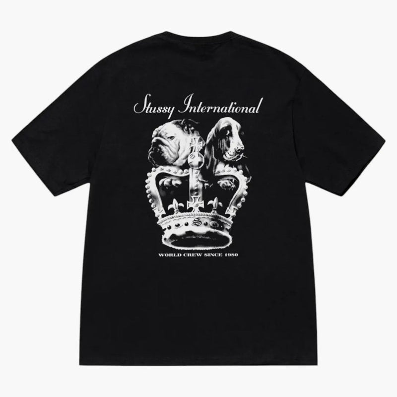 Stussy Dog Crown Tea svart