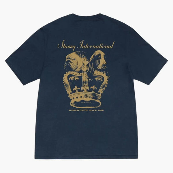 Stussy Dog Crown Tee Navy