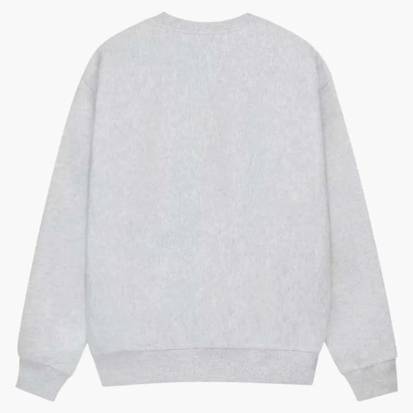 Stussy Dot Sport Crew Sweatshirt Ash Heather