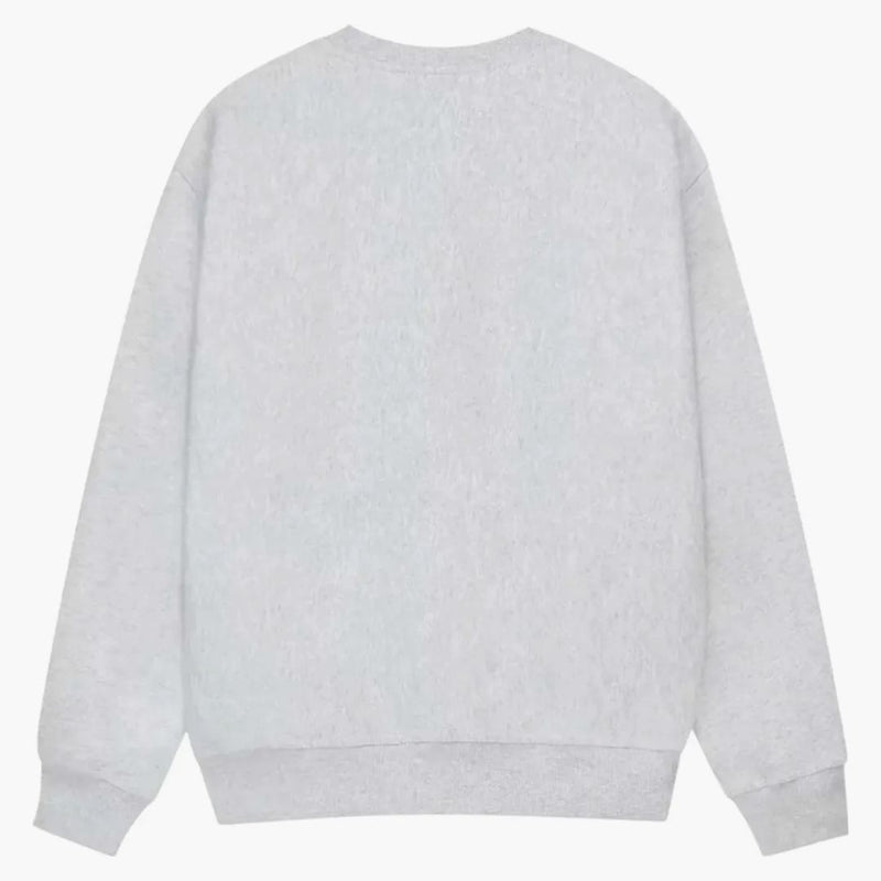 Stussy Dot Sport Crew Sweatshirt Ash Heather