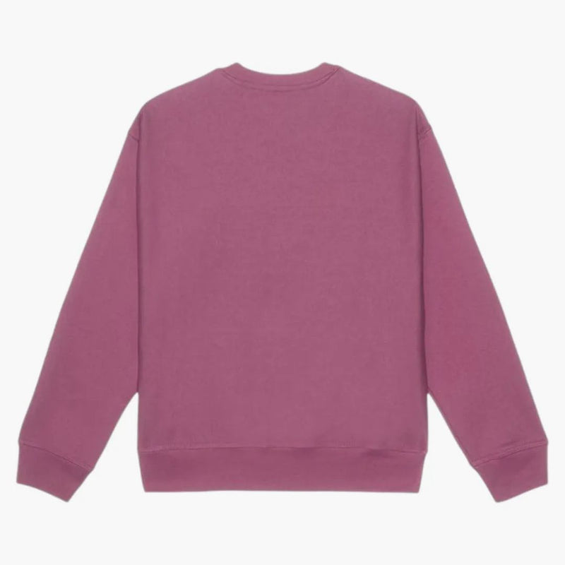 Stussy Dot Sport Crew Sweatshirt Berry