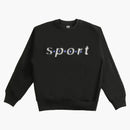 Stussy Dot Sport Crew Sweatshirt Black