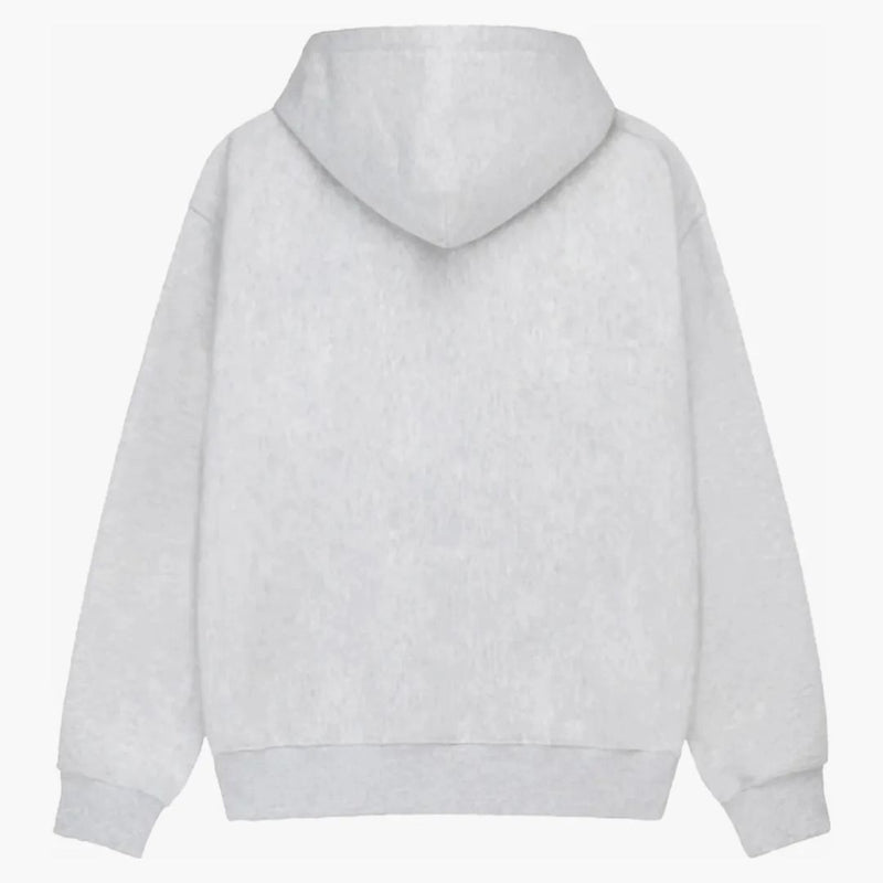 Stussy Dot Sport Zip Hoodie Ash Heather