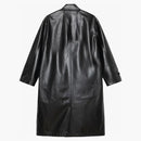 Stussy Double Breasted Trench Coat Black