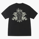 Stussy Double Dragon Pigment Dyed Tee Black