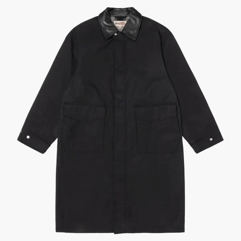 Stussy Duster Coat Black
