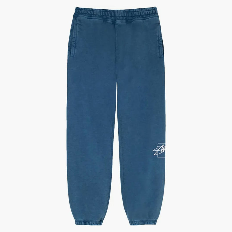 Stussy färgade mönster pantblått