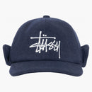 Stussy Ear Flap Wool Cap Navy