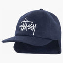 Stussy Ear Flap Wool Cap Navy