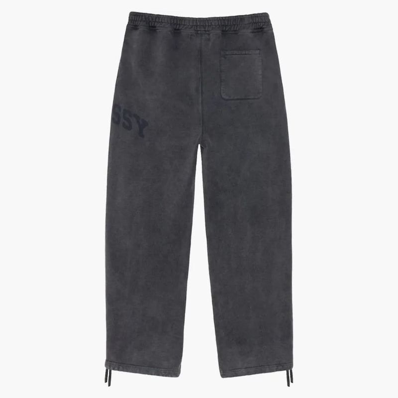 Stussy Faded Graphic Fleece Pant tvättade svart