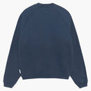 Stussy Fleece Raglan Crew Navy