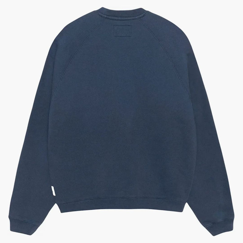 Stussy Fleece Raglan Crew Navy