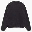Stussy Fleece Raglan Crew Washed Black