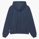 Stussy Fleece Raglan Hoodie Navy