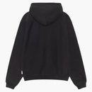 Stussy Fleece Raglan Hoodie Washed Black