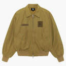 Stussy Flight Bomber Jacket Golden Olive