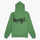 Stussy Flipped Zip Hoodie Green
