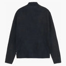 Stussy Full Zip Brushed Merino Sweater Black