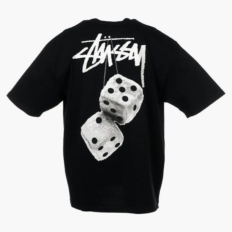 Stussy fuzzy tärning te svart