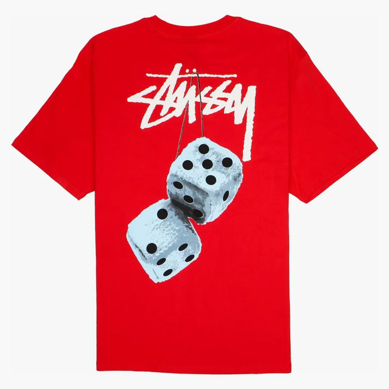 Stussy fuzzy tärning te röd