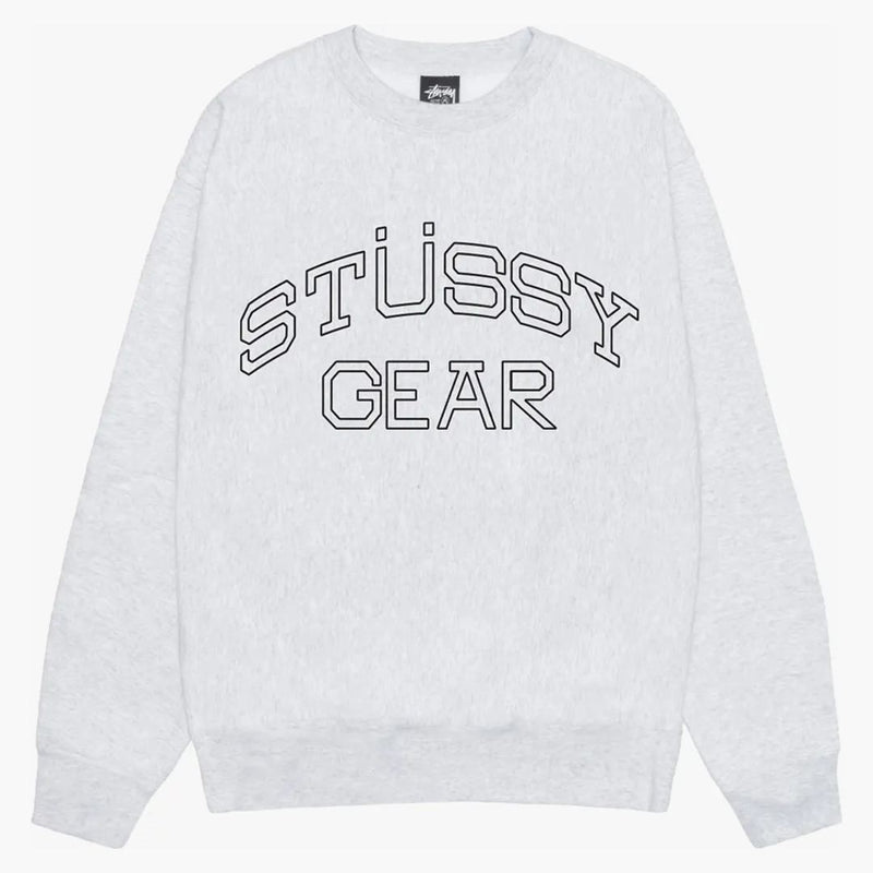 Stussy Gear Crew Ash Heather