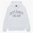Stussy Gear Hoodie Ash Heather