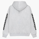 Stussy Gear Zip Hoodie Ash Heather
