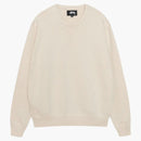 Stussy handwritten sweater natural