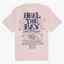 Stussy Heal The Bay Ocean Pigment Dyed Tee Blush