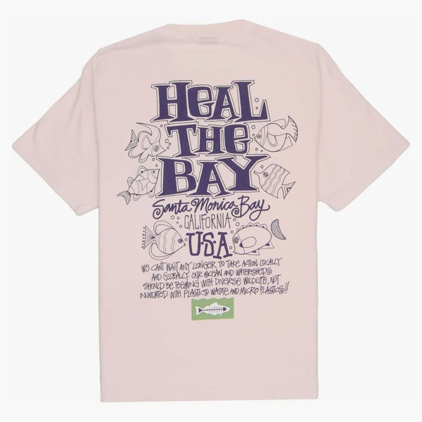Stussy Heal the Bay Ocean Pigment Dyed Tea Blush