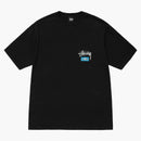 Stussy Heal The Bay Pigment Dyed Summit To Sea Tee Black