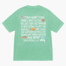 Stussy Heal The Bay Pigment Dyed Summit To Sea Tee Seafoam