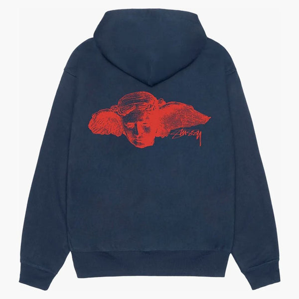Stussy Hypnos Zip Hoodie Navy