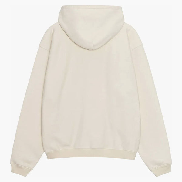 Stussy International avslappnad hoodie elfenben