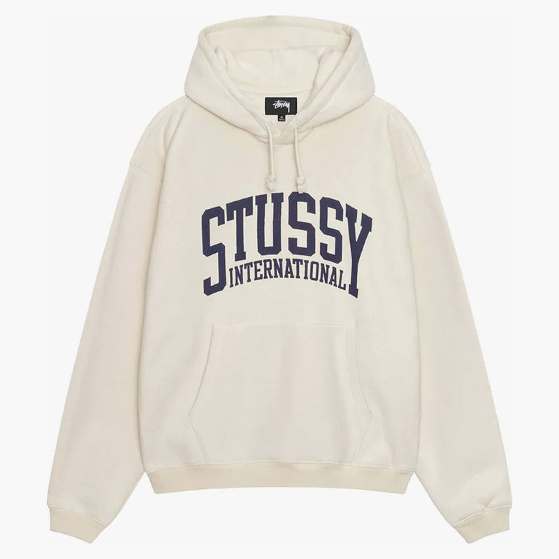 Stussy International uvolněná mikina slonovina