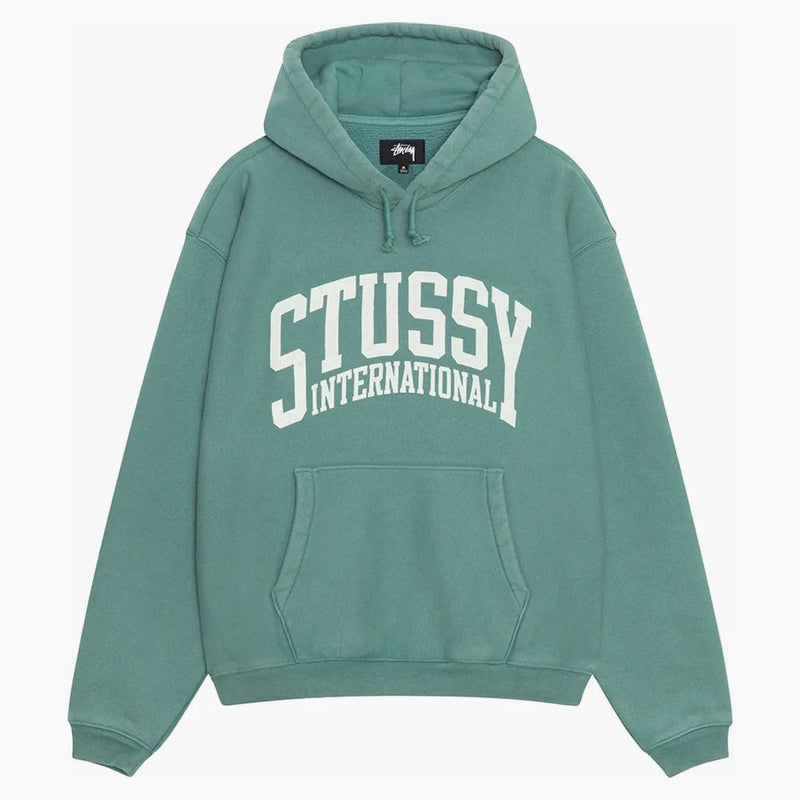 Stussy International uvolněná mikina Teal