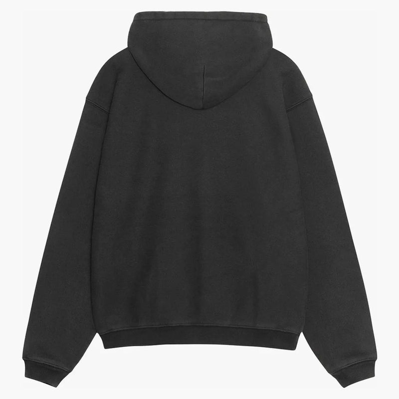 Stussy International uvolněná mikina Wasted Black